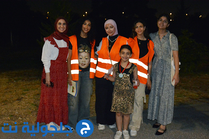 فعاليات ليلية باحضان الطبيعة في وادي قانا في جلجولية